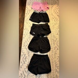 5 pairs of Youth Medium shorts